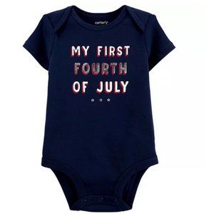Baby Carter's First Fourth Of July 🇺🇸 Bodysuit ~ NWT ~